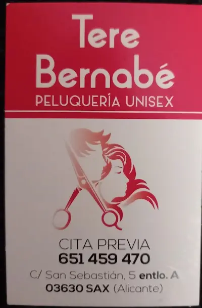 Tere Bernabé peluquería — Peluquería en Sax