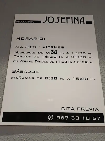 Peluquería Josefina — Peluquería en Hellín