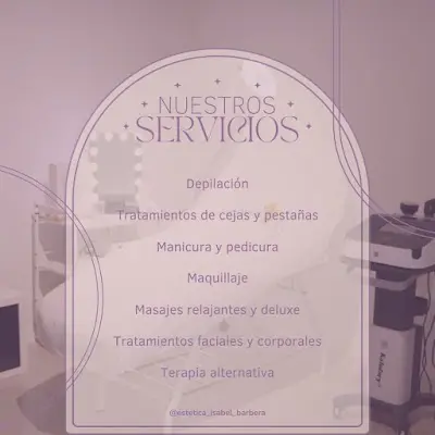 Centro estético Isabel Barberá — Barbería en Monóvar