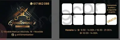 Peluquería Gentleman ‘ Cap — Barbería en Novelda